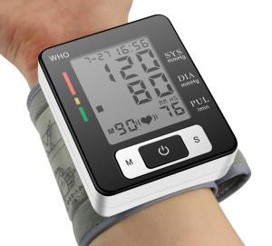 Wholesale MS15 Home Wrist Type Fully Automatic English Electronic Blood Pressure Monitor from china suppliers