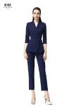 Fashion Custom Cotton Double Breasted Suit Clothing Pants for Women Ladies