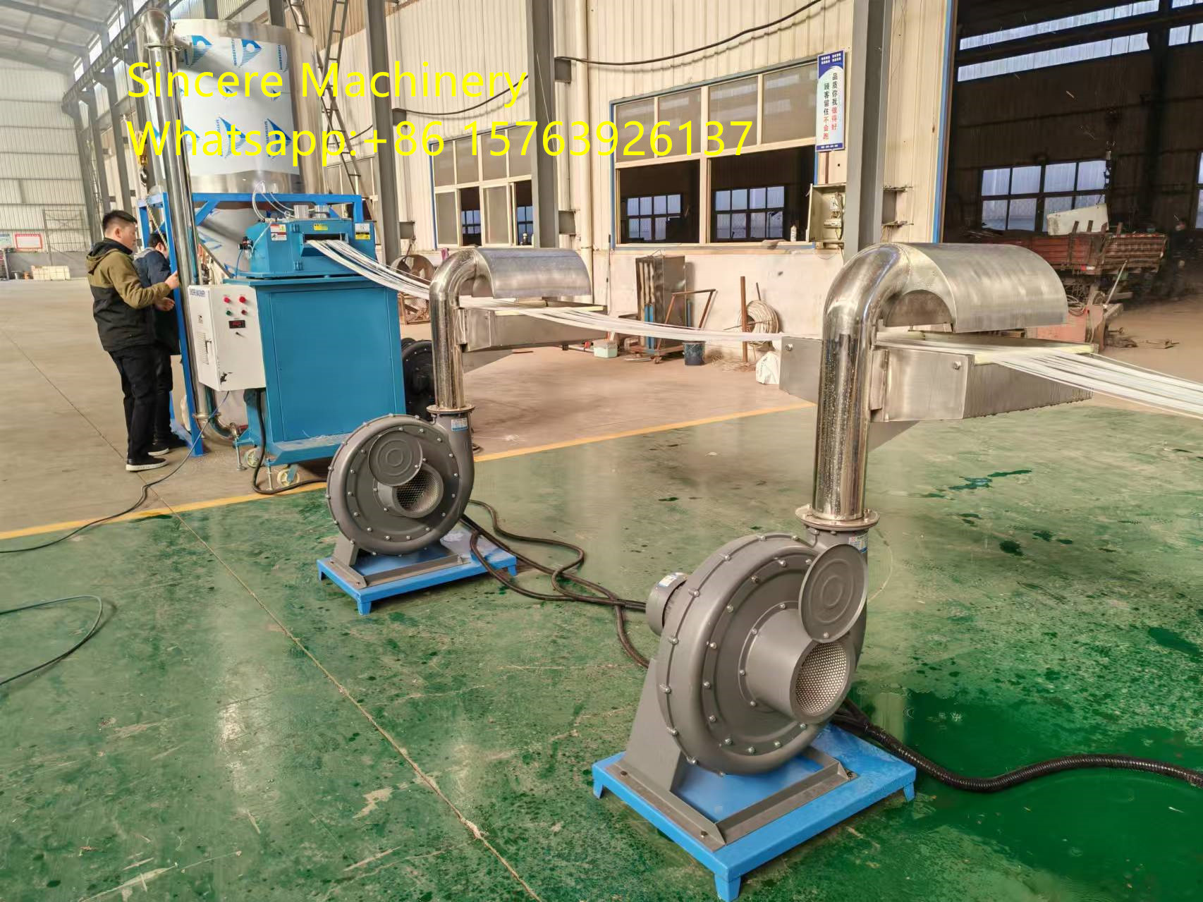 Fully Automatic PP Plastic Pelletizing Machine 37kw