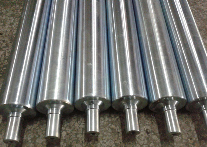 Carbon Steel Conveyor Belt Rollers Idler Waterproof For Mining Transportation