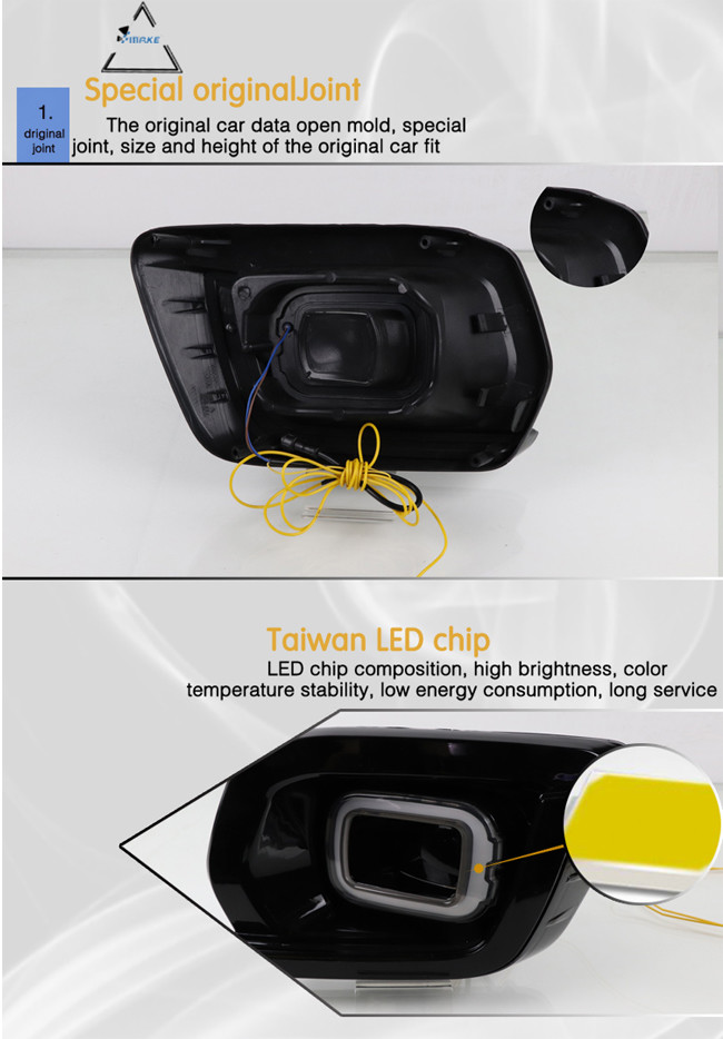 Sncn On Car Drl Led Daytime Running Light For New Ranger Raptor Car Accessories