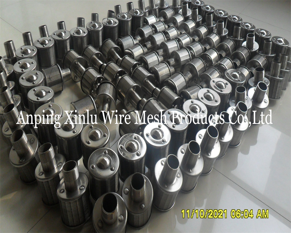 76mm Long Handle Johnson V Wire Sand Top and Bottom Filter Nozzle 321 for Industrial use