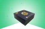 Real Velvet Custom Retail Packaging Boxes , Gift Box Packaging With Spot UV