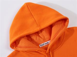 Wholesale Windproof 100% Cotton 240gsm Athletic Pullover Hoodie Anti Shrink from china suppliers