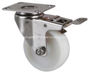 Wholesale Stainless Steel Plate Brake Tpa Caster S3423-23 for Stable and Durable Performance from china suppliers