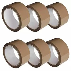 Wholesale Brown Carton Sealing Bopp Packing Tape Strong Clear Adhesive Tape Jumbo Roll from china suppliers