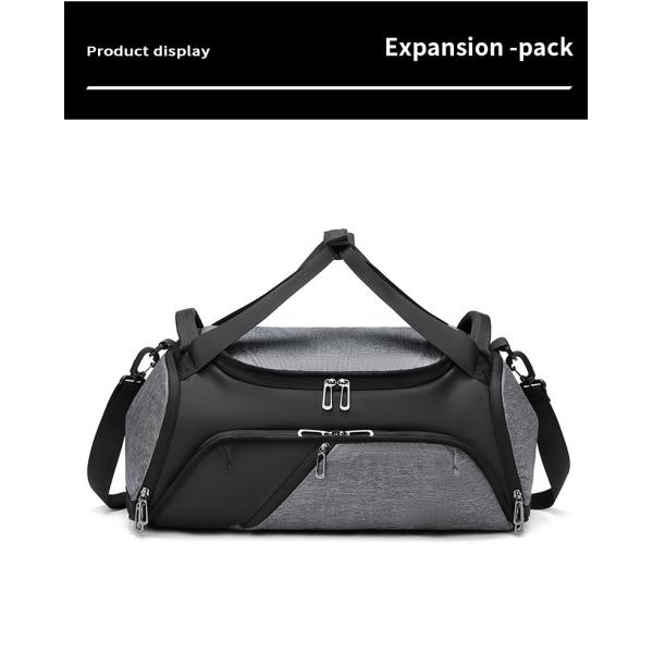 Water Resisting Travel Duffle Bag Solid Color 52*22*24cm Size