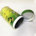 126.5mm Diameter Cardboard Tube Packaging For Tea