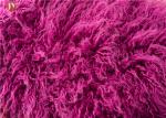 Toys Mongolian Fur Fabric , Upholstery Super Luxury Faux Fur Fabric Hometextile