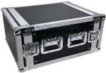 6U Space DJ 19 Flight Rack Case With 38 Plywood For Durability