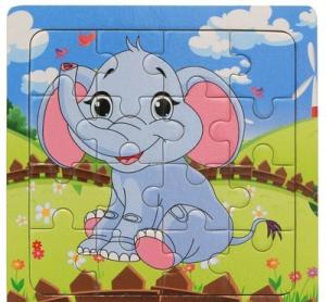Wholesale Custom Print Jigsaw Puzzle , Children's Animal Paper Jigsaw Puzzle Piece from china suppliers