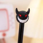 Halloween Plastic Black Ghost Gel Pen Creative Cool Gift Devil Signature Pen