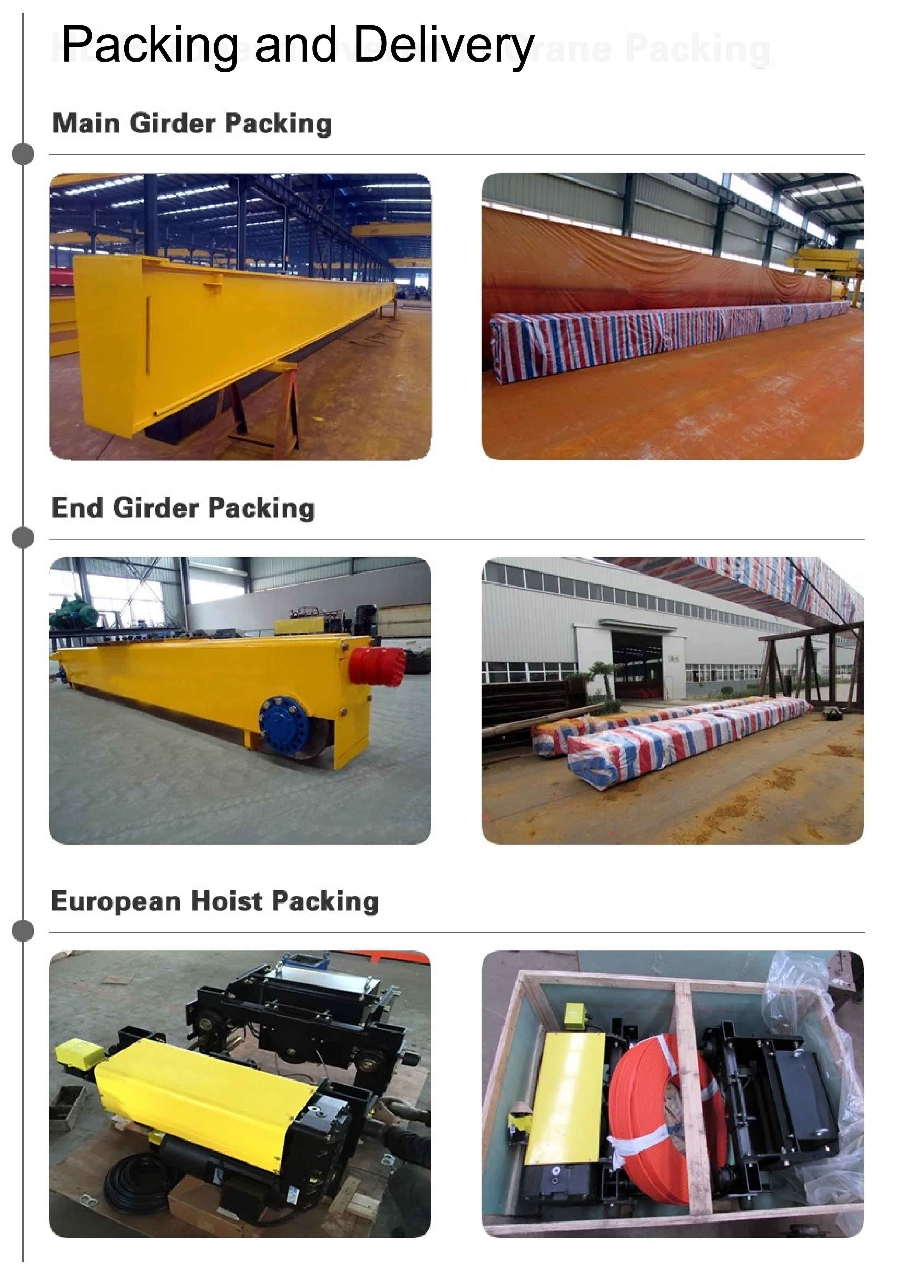 10-ton Single girder overhead crane for sale