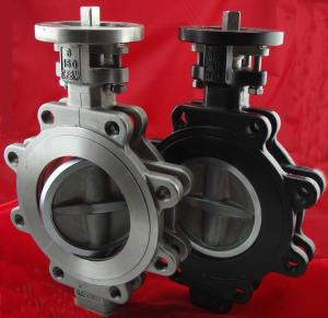 Wholesale PN10 Stainless Steel Centerline Butterfly Valves , Metal Seated Lug Type Butterfly Valve from china suppliers