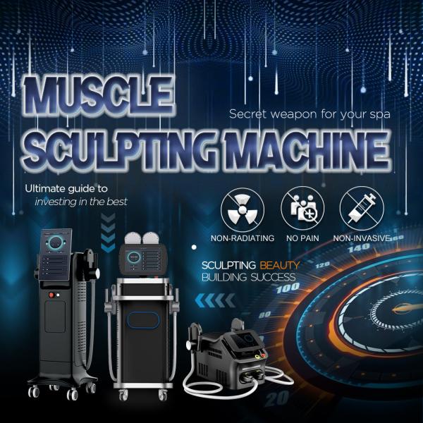 Emshaping 4 Handles Ems Slimming Machine Electromagnetic Muscle Stimulate Body
