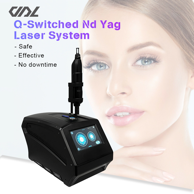 Q Switched Nd Yag Laser Eyebrow Removal Laser Picosecond Tattoo Removal Carbon Peel Machine Skin Rejuvenation Acne Removal