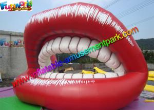 Wholesale Red Popular Inflatable Advertising Signs Ladies Lips Teeth Promotion from china suppliers