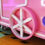 Cute Toy Kids Candy Claw Machine Coin Operated Ready 110 Watt Power