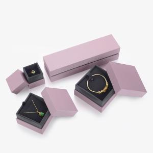 Wholesale Purple Cardboard Jewelry Gift Box 3.5 X 2.5 X 1.5inch For Bracelet from china suppliers