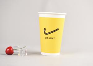 Wholesale Home / Office Cold Paper Cups Various Size Paper Disposable Smoothie Cups from china suppliers
