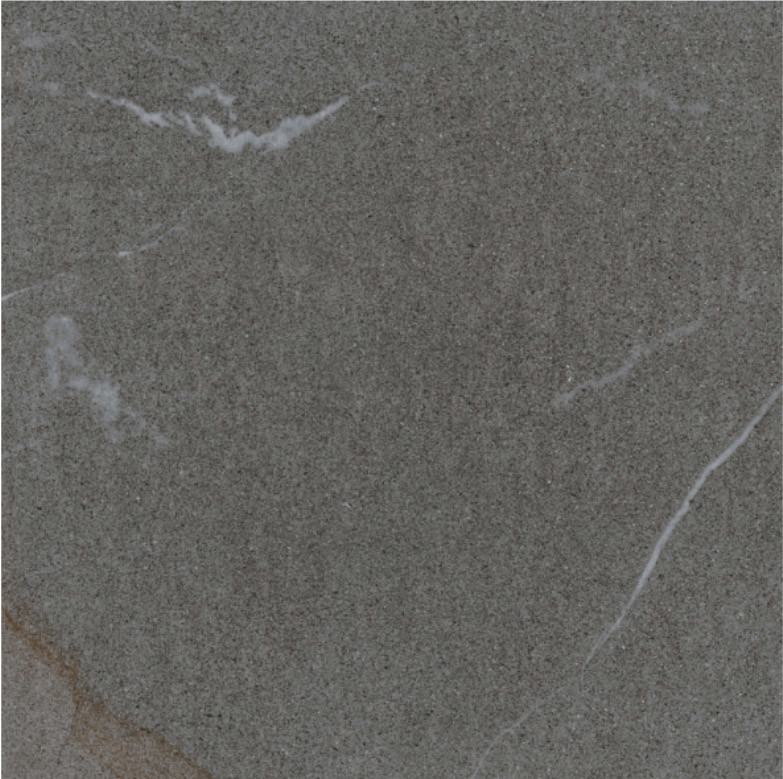 Matt Glazed Porcelain Floor Tile / 600 X 600mm Black Wall Pattern Tiles Low Water Absoption