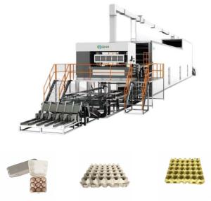 Wholesale Paper Tray Making Machine Pulp Molding Egg Tray Machine from china suppliers