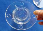 High Temperature Resistance Quartz Tube Flange For Chemical Industry Electric