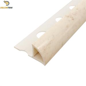 Wholesale Protective PVC Tile Trim Curved Closed 10mm 12mm For Wall Corners from china suppliers