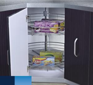 Wholesale B026 Kitchen basket corner units:360°Revolve Basket (strength style) from china suppliers