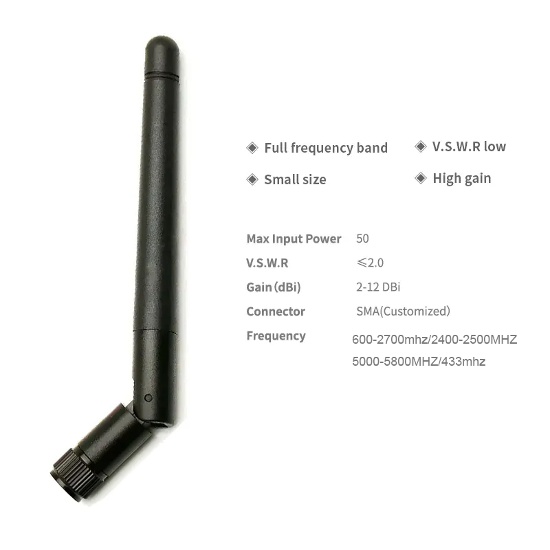 600-2700mhz/2400-2500MHZ/5000-5800MHZ/433mhz Dual Band Wireless Usb Indoor Router