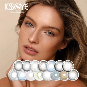 Wholesale 14.5mm Natural Looking Magic colored Grey Contact Lens Without Prescription from china suppliers