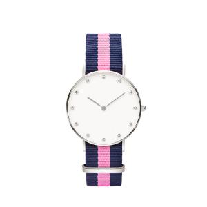 Wholesale Waterproof Nylon Band Watches Japan Movt Quartz With 316L Stainless Steel Case from china suppliers