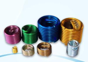 Wholesale M12 M16 Red Blu Green Carbon steel Wire Thread Insert Customized Anodizing finishing from china suppliers