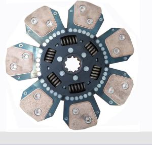 Wholesale 14&quot; 82983565 7 Pad 10 Spline Tractor Clutch Disc For New Holland TS6000 from china suppliers
