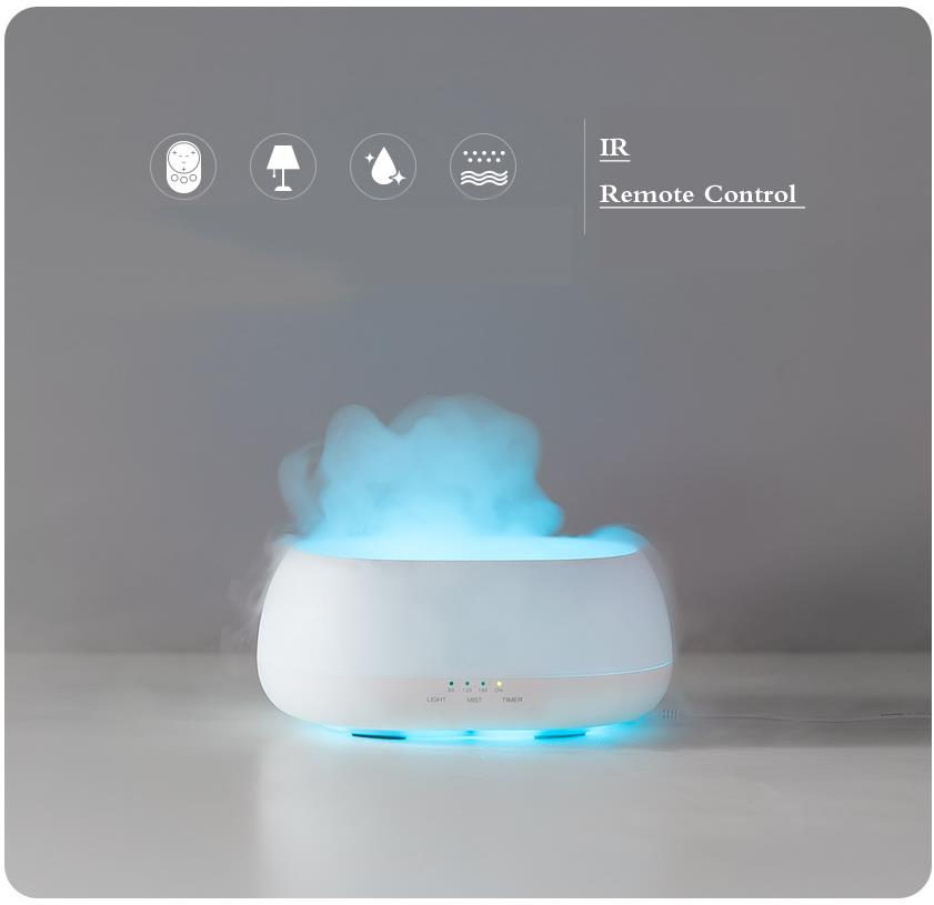 Homefish Smart Aroma Diffuser Oil Custom Diffuser Machine Ultrasonic Electric 500ml Aroma Diffuser