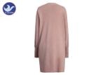 Spiral Pin Closure V Neck Cardigan Women's , Long Cable Knit Cardigan Sweater