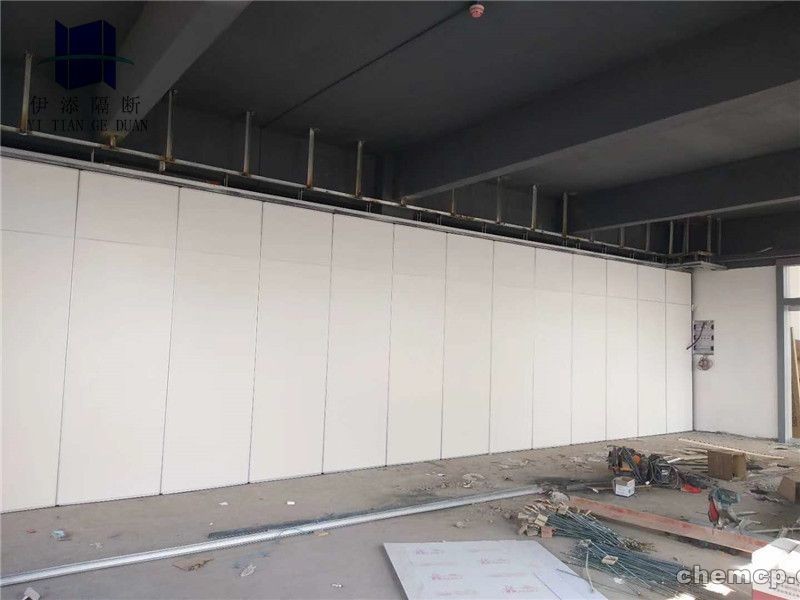 Multi - Function Room Sound Proof Movable Walls Folding Partitions With Aluminum Tracks