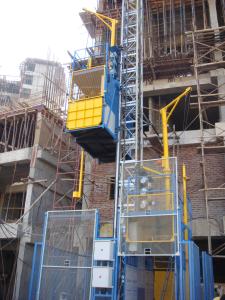 Wholesale Double Cage Construction Hoist Elevator 3200kg With High Speed from china suppliers