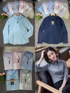 Wholesale Washable Womens Polo Shirts Solid Pattern Regular Shirts Formal Dress Kcs9 from china suppliers