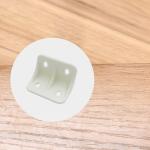 Easy Assembly 13mm Plastic Corner Angle Brackets For Flat Pack Furniture