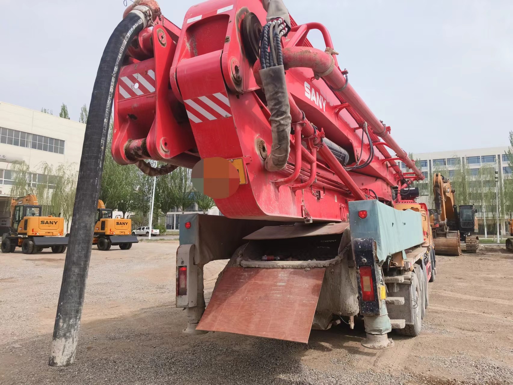 2020 Sany Concrete Pump Truck 67 Meters Stock Direct Sale, Long Boom Pump Truck Sells Well Overseas