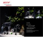Abstract Polymethyl Methacrylate Sculpted Artworks Perfect Addition To Modern