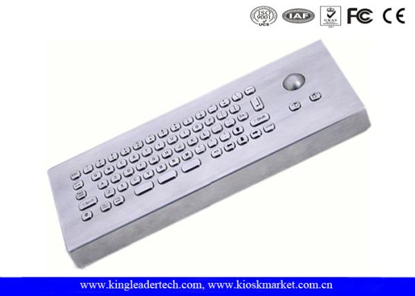 IP65 Small Foot-Print Industrial Desktop Keyboard With Mini 25mm Diameter