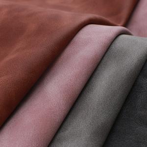 Wholesale High Grade PU Shoe Leather Faux Leather Yangbuck Wear Resistant from china suppliers