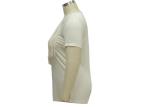 Women's Fashion 1/2 Sleeves Shirt Round-Necline With tassel Decoration Fit Size