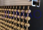 Anti Brass Ball Chain Beaded Curtain , Interior Space Partition Bead Chain
