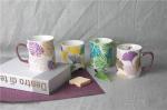 Fancy Modern China Footed Mugs / Tea Cup / Milk Cup For Holiday Gift
