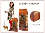 Custom Print Plastic Heat Sealed Plastic Packaging Zipper Bag For Pet Food/dog