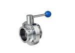 3A ASME BPE Stainless Steel Sanitary Valves Butterfly Ball Valve Simple And