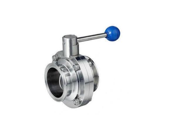 3A ASME BPE Stainless Steel Sanitary Valves Butterfly Ball Valve Simple And